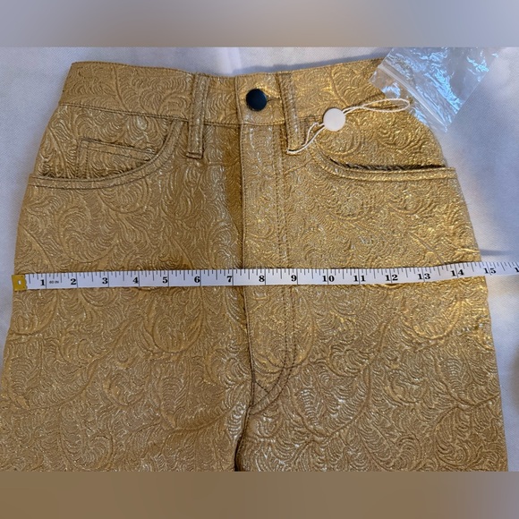 Maison Martin Margiela cotton-silk metallic brocade pants ( SS19 Runway) - Picture 15 of 17